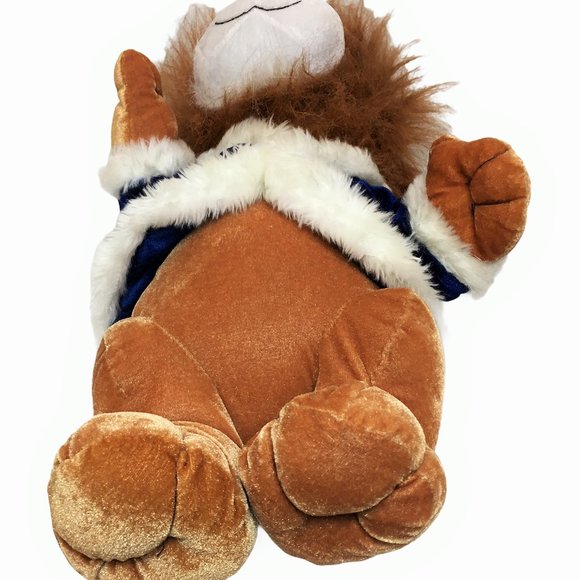 Rare Plush LION King Crown Six Flags 21in. - Picture 7 of 9